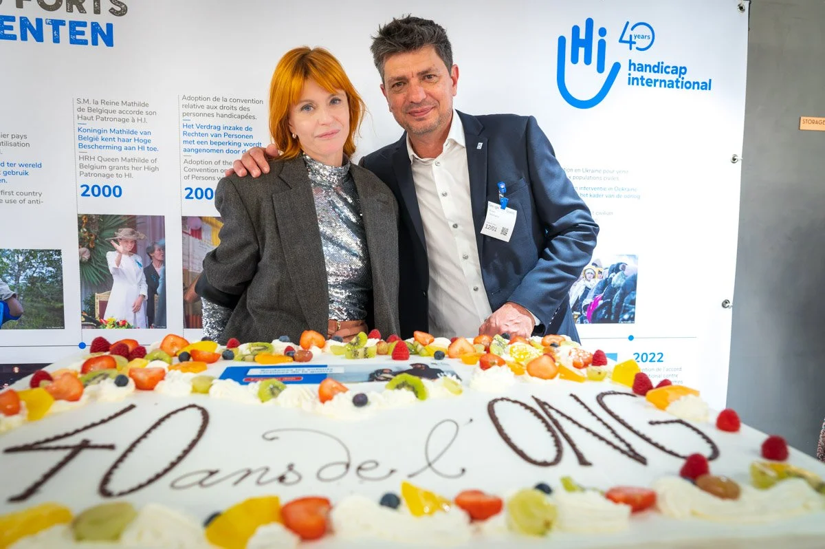 Axelle Red and Erwin Telemans photographed in Brussels