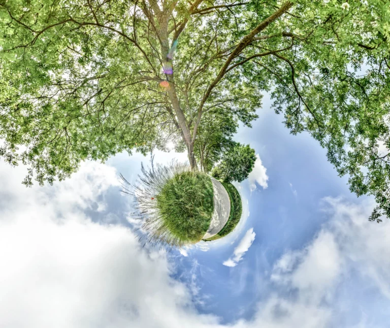 Mini planètes : des photos parfaites pour une communication créative et efficace