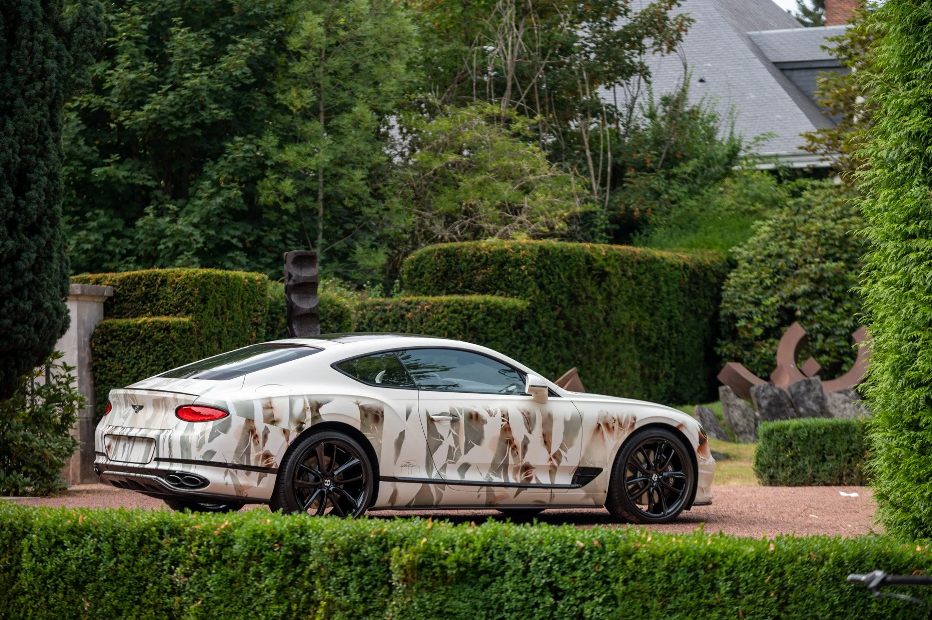 Photo de la Bentley Continental GT prise par un photographe professionnel de ISOWAY