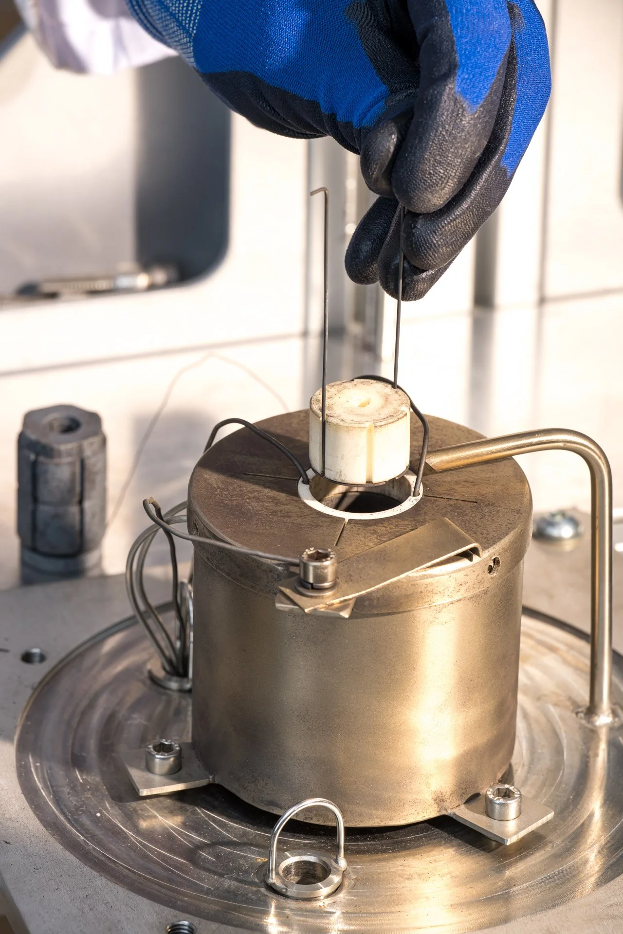 Photo taken in a laboratory at the JRC in Petten