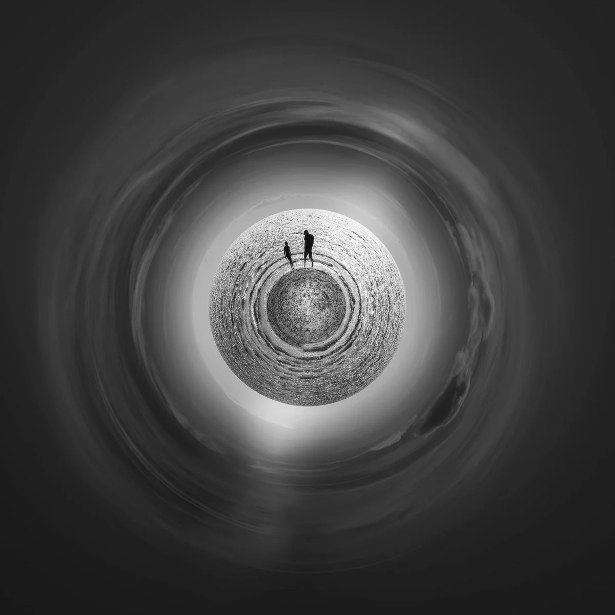 Univers Partagé : photo d’art en noir et blanc