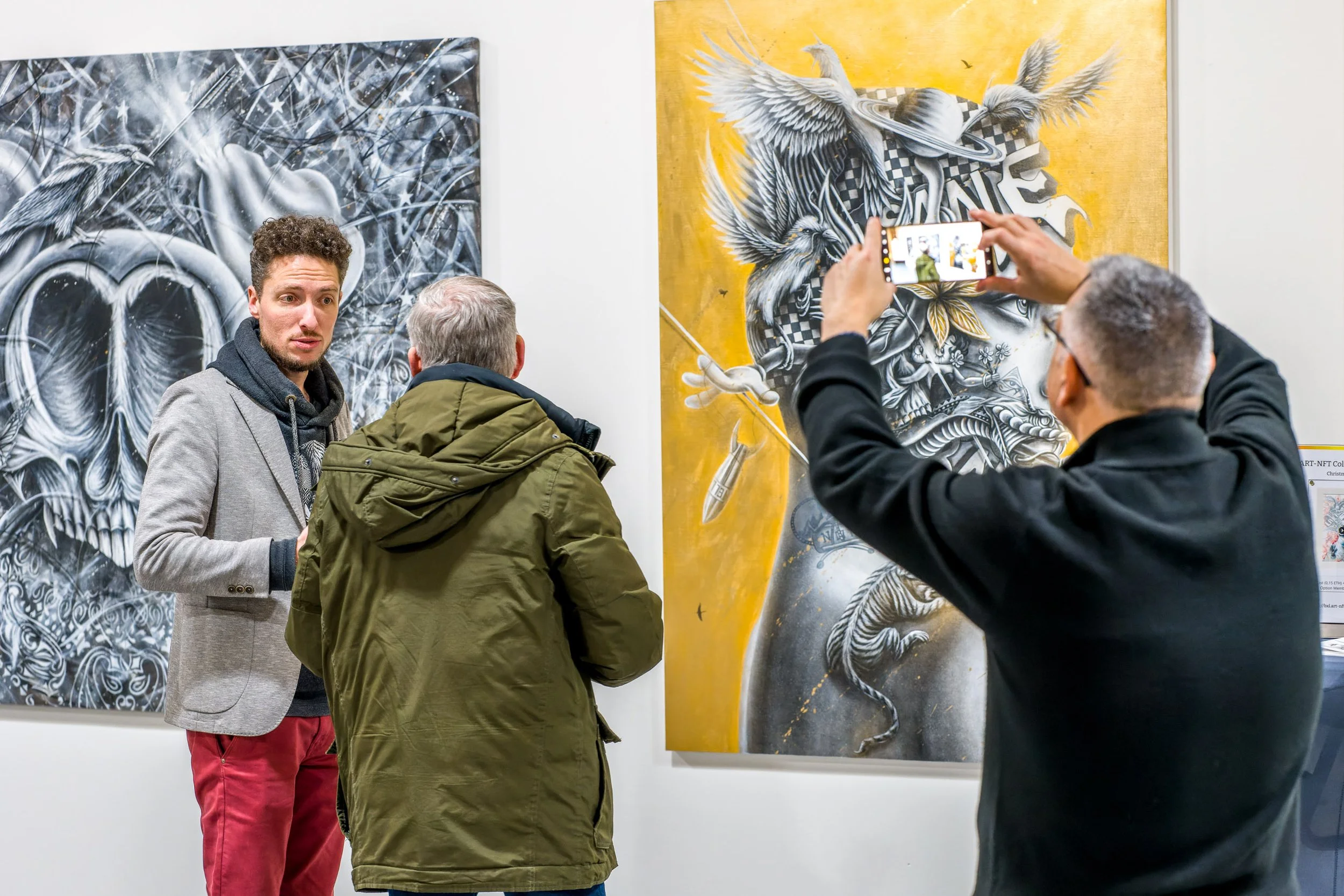 Finissage de l’exposition de NOIR ARTIST
