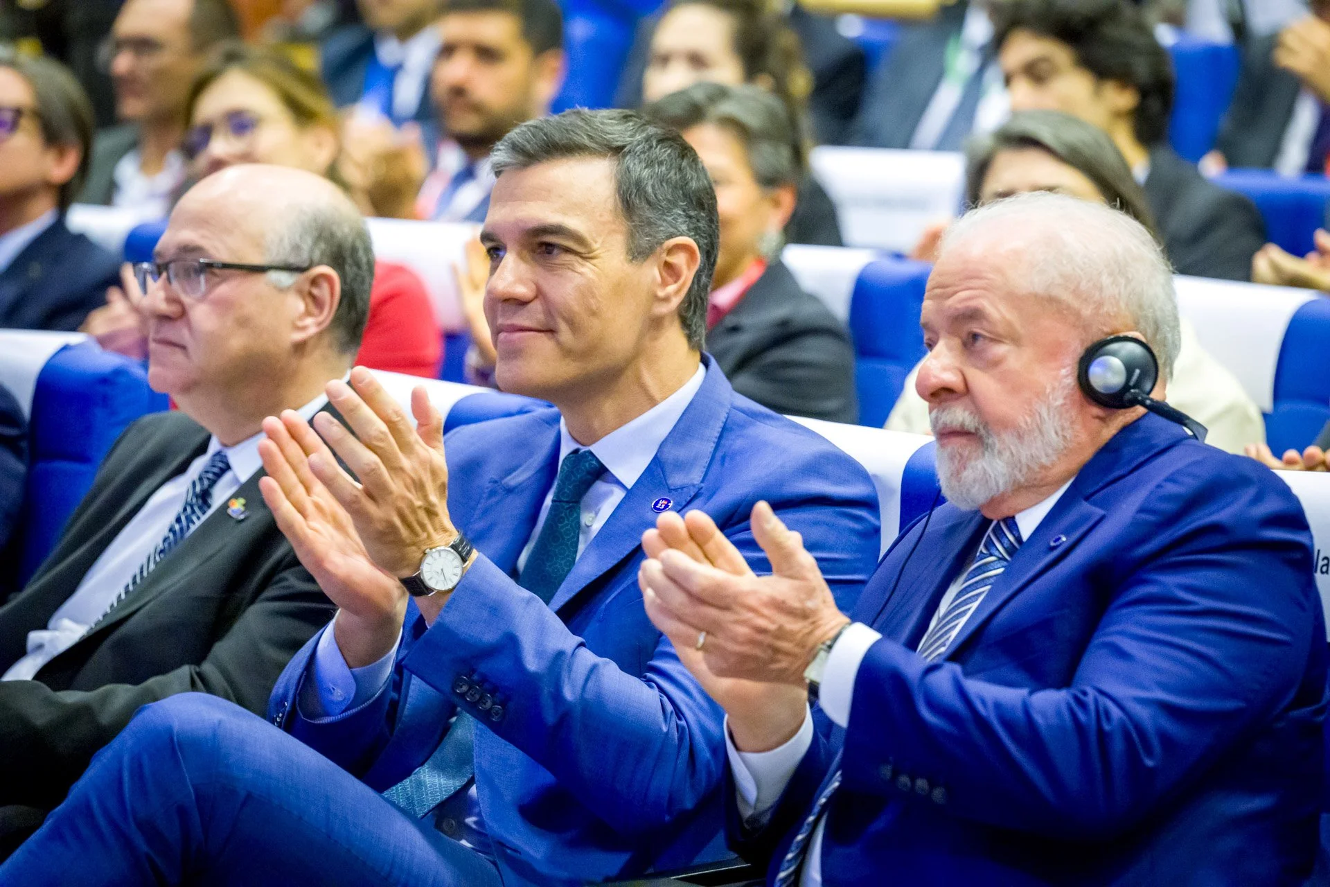 Photographe professionnel à Bruxelles, photo de Ila Golgjajn, Pedro Sanchez et de Luiz Inacio Lula de Silva