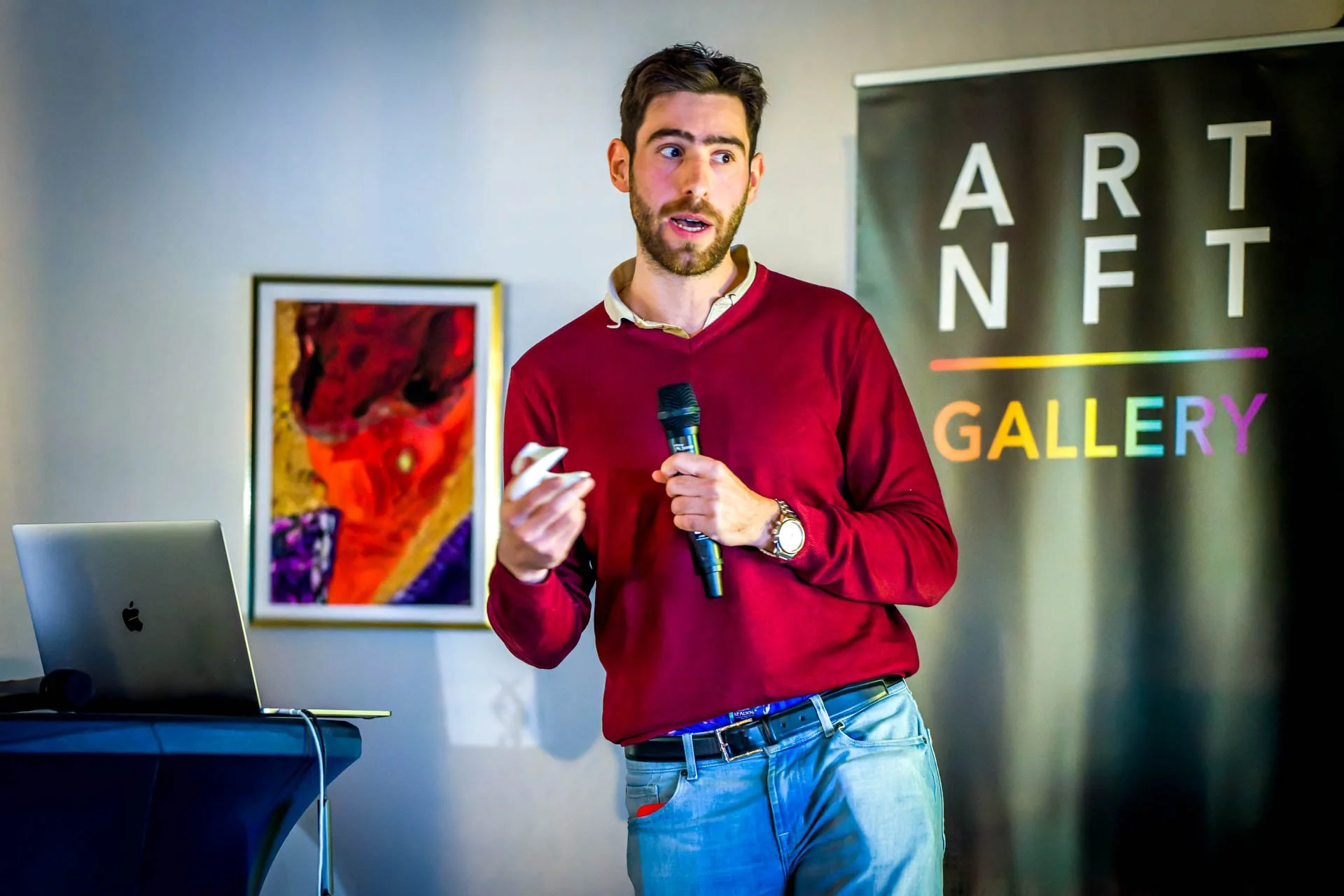 Photo à Bruxelles de l'artiste CUSP